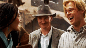 Brad Pitt GIF. Bioscoop Film Brad pitt Gifs Filmsterren Quentin tarantino Inglourious basterds Diane kruger Lt aldo 