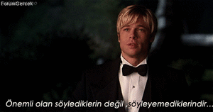 Brad Pitt GIF. Muziek Films en series Brad pitt Gifs Fight club Filmsterren Burn after reading Tyler durden 12 apen 
