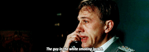 Brad Pitt GIF. Bioscoop Film Brad pitt Gifs Filmsterren Quentin tarantino Inglourious basterds Diane kruger Lt aldo 