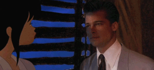 Brad Pitt GIF. Films en series Brad pitt Gifs Fight club Filmsterren Tyler durden 