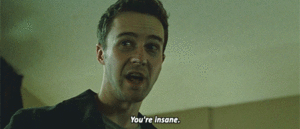 Brad Pitt GIF. Films en series Roken Sigaret Brad pitt Rook Gifs Fight club Filmsterren Roker 