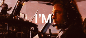 Brad Pitt GIF. Film Films en series Brad pitt Gifs Fight club Filmsterren 