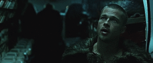Brad Pitt GIF. Angelina jolie Brad pitt Gifs Filmsterren Chris hemsworth Ocean&amp;#39;s 12 