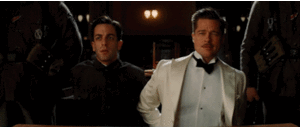 Brad Pitt GIF. Televisie Brad pitt Gifs Filmsterren Celebs Komedie Fallontonight Vaarwel Jimmy fallon Brea 