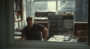 Brad Pitt GIF. Bioscoop Brad pitt Gifs Filmsterren Inglorious bastards Scheelheid Killin nazis Debatteren 