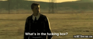 Brad Pitt GIF. Bioscoop Kunst Film Brad pitt Gifs Filmsterren Man Eraserhead New york times In de lucht Hair vlieg 