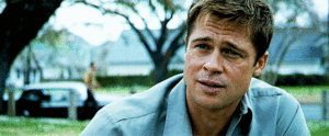 Brad Pitt GIF. Grappig Bioscoop Angelina jolie Brad pitt Gifs Filmsterren Brangelina Mr and mrs smith 