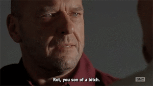 Bryan Cranston GIF. Films en series Breaking bad Gifs Filmsterren Bryan cranston Aaron paul Jesse pinkman Lul Remmen slecht hondsdolle hon 