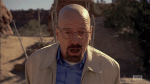 Breaking Bad GIF. Films en series Breaking bad Gifs Geschokt Walter white Sprakeloos 