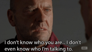 Breaking Bad GIF. Films en series Breaking bad Gifs Filmsterren Bryan cranston Dean norris Walter white Heisenberg Hank schrader 