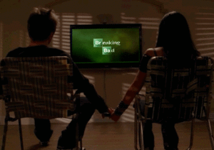 Breaking Bad GIF. Films en series Breaking bad Lydia Gifs Glimlach Knik Maskeren 