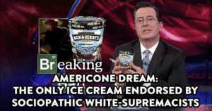 Breaking Bad GIF. Televisie Films en series Breaking bad Gifs Stephen colbert The colbert report Colbert report Americone dr 