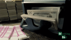 Breaking Bad GIF. Films en series Breaking bad Geld Gifs $$$ 