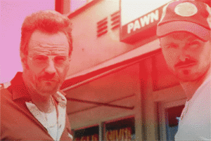 Breaking Bad GIF. Films en series Breaking bad Gifs Filmsterren Bryan cranston Dean norris Hank schrader Bloedgeld 