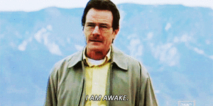 Bryan Cranston GIF. Films en series Breaking bad Gifs Filmsterren Bryan cranston Tekst Wakker Typografie Walter white Kalm 