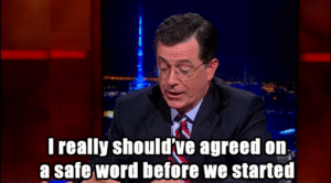 Bryan Cranston GIF. Televisie Films en series Breaking bad Gifs Filmsterren Bryan cranston Stephen colbert 