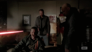 Breaking Bad GIF. Geweer Films en series Breaking bad Gifs Filmsterren Bryan cranston Amc 