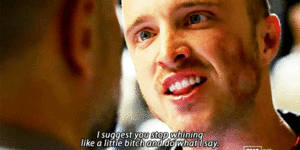 Breaking Bad GIF. Films en series Breaking bad Gifs Aaron paul Jesse pinkman Breken slechte salud 