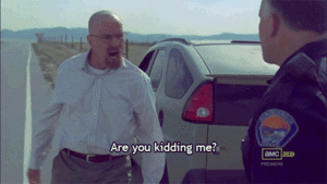 Breaking Bad GIF. Films en series Breaking bad Gifs Filmsterren Bryan cranston Aaron paul Jesse pinkman Lul Remmen slecht hondsdolle hon 