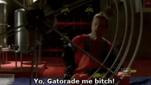 Breaking Bad GIF. Films en series Breaking bad Badkamer Gifs Geschokt Toilet Hank schrader Stortplaats 