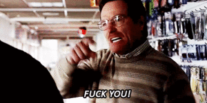 Breaking Bad GIF. Films en series Breaking bad Gifs Malcom in het midden Bryan crantson 