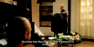 Breaking Bad GIF. Films en series Breaking bad Tv Gifs Belediging Walter white Lafaard 