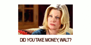 Breaking Bad GIF. Films en series Breaking bad Gifs Gluiperig Rustig Walter white Graniet staat Gate 