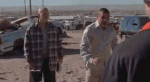 Breaking Bad GIF. Films en series Breaking bad Gifs Filmsterren Bryan cranston Walter white Remmen slecht hondsdolle hond 