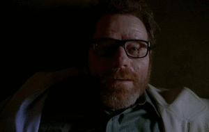 Breaking Bad GIF. Films en series Breaking bad Gifs Gluiperig Rustig Walter white Graniet staat Gate 