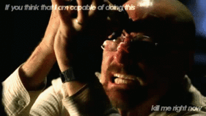 Breaking Bad GIF. Films en series Breaking bad Gifs Walt wit 