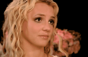 Britney Spears GIF. Dansen Artiesten Britney spears Gifs Opgewonden Jumping Blond Het zingen Tweesprong Slaapkamer 
