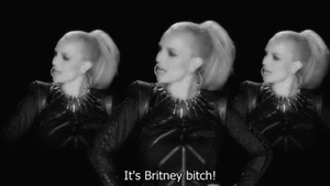 Britney Spears GIF. Muziek Artiesten Britney spears Britney William Gifs 2013 Remix Scream and shout Scream shout 