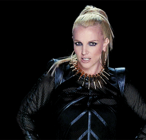 Britney Spears GIF. Artiesten Britney spears Crazy Gifs Glimlach 