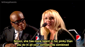 Britney Spears GIF. Artiesten Britney spears Gifs De look 