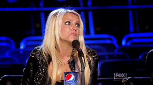 Britney Spears GIF. Muziek Dansen Artiesten Britney spears Gifs Opgewonden Grappig gezicht Opwindend Vuist pomp 
