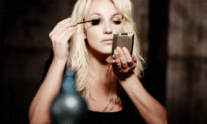 Britney Spears GIF. Artiesten Britney spears Makeup Britney Gifs Mtv Vmas 2008 Grappig gezicht 