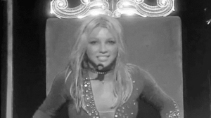 Britney Spears GIF. Verward Artiesten Britney spears Gifs Verveeld Blond Pruik Gom 