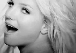 Britney Spears GIF. Muziek Artiesten Britney spears Gifs Onhandig Lachend Glimlachen Muziekvideo Eye roll Grappig gezi 