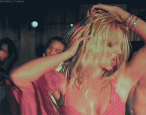 Britney Spears GIF. Artiesten Britney spears Gifs Glimlachen Het eten Mickey mouse club 
