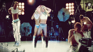 Britney Spears GIF. Dansen Artiesten Britney spears Gifs Het zingen Slaaf Dream tour 