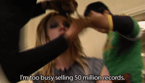 Britney Spears GIF. Artiesten Britney spears Makeup Britney Gifs Mtv Vmas 2008 Grappig gezicht 