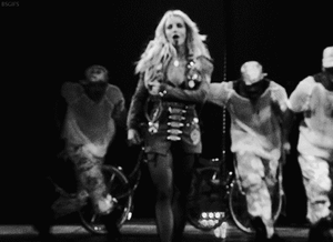 Britney Spears GIF. Muziek Artiesten Britney spears Britney William Gifs 2013 Remix Scream and shout Scream shout 