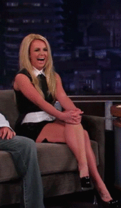 Britney Spears GIF. Bioscoop Artiesten Britney spears Gifs Best Beste deel Popcorn 