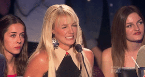 Britney Spears GIF. Televisie Artiesten Britney spears Gifs Niet onder de indruk Niet geamuseerd Boeiend Xfactor 