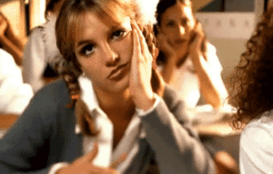 Britney Spears GIF. Artiesten Britney spears Gifs Muziekvideo You drive me crazy 