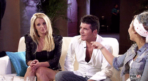 Britney Spears GIF. Meisje Beroemdheden Artiesten Britney spears Britney Gifs De x factor Xfactor The x factor ons Gir 