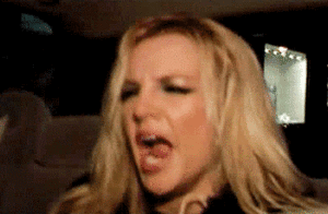 Britney Spears GIF. Artiesten Britney spears Gifs Grappig gezicht 