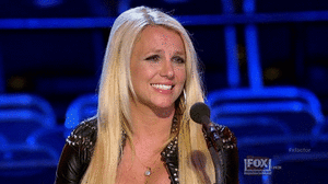Britney Spears GIF. Artiesten Britney spears Gifs Glimlach Onhandig Dichtbij 