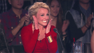 Britney Spears GIF. Bang Artiesten Britney spears Britney Gifs Geschokt Schreeuwen Grappig gezicht 
