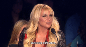 Britney Spears GIF. Televisie Artiesten Britney spears Gifs Onhandig Grappig gezicht De look De x factor Xfactor 